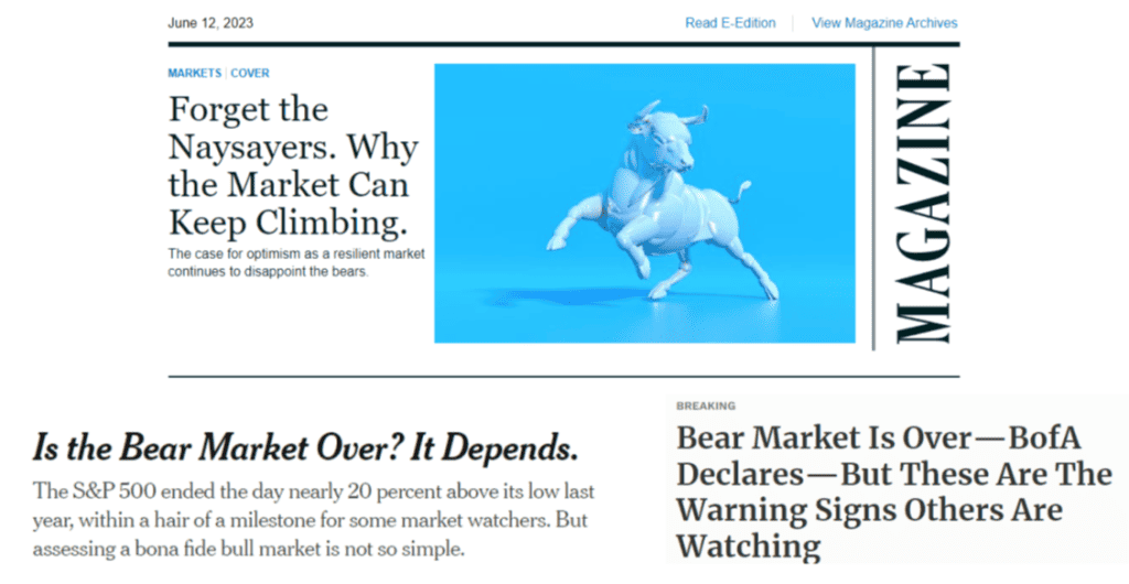Bears Capitulating