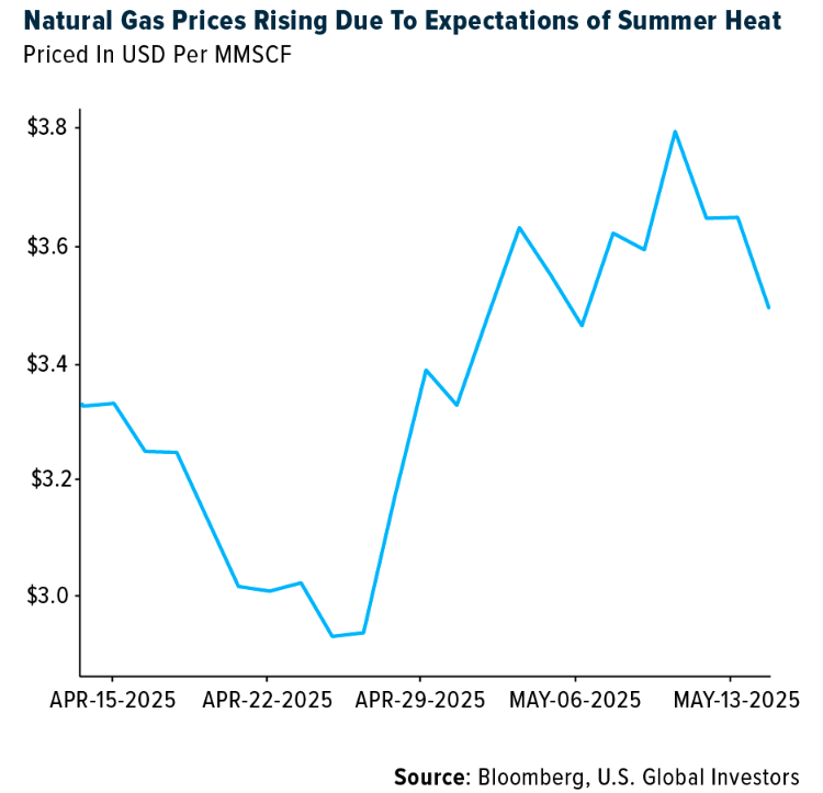 Natural Gas Prices graph
