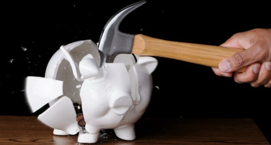 breaking a bank