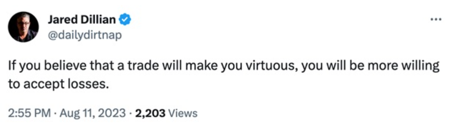Jared Dillan Tweet