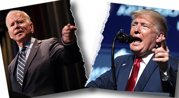 donald trump and joe biden 