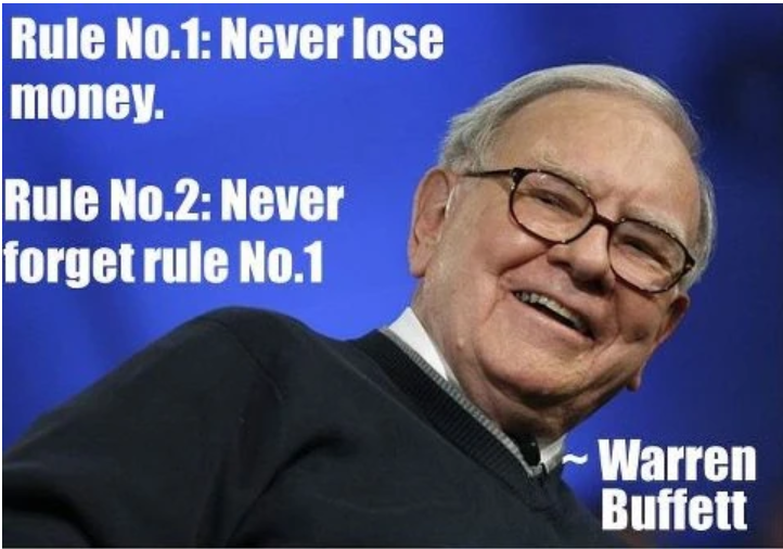 never lose money