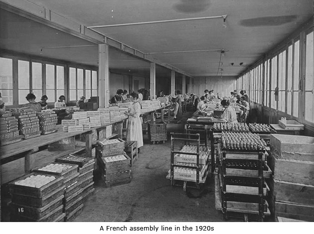 French Assemly Line 1920s