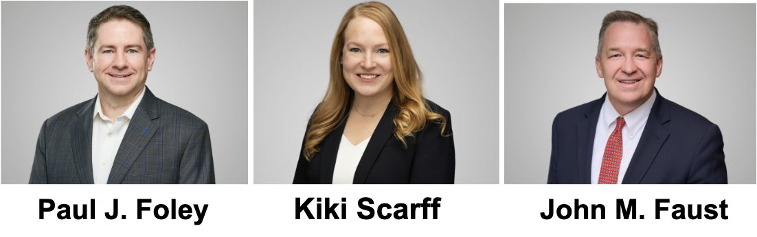 Paul J. Foley, Kiki Scarff, John M. Faust